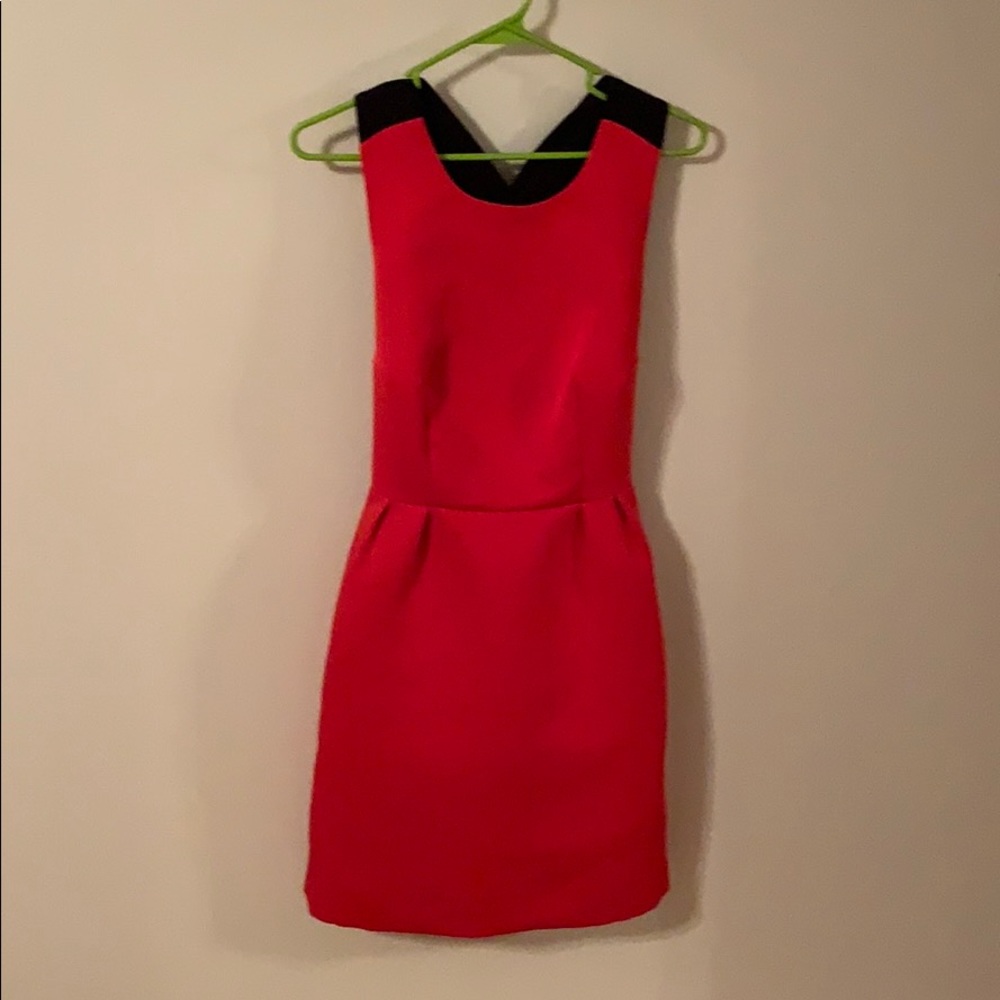 Kate Spade Bow-Back Red dress